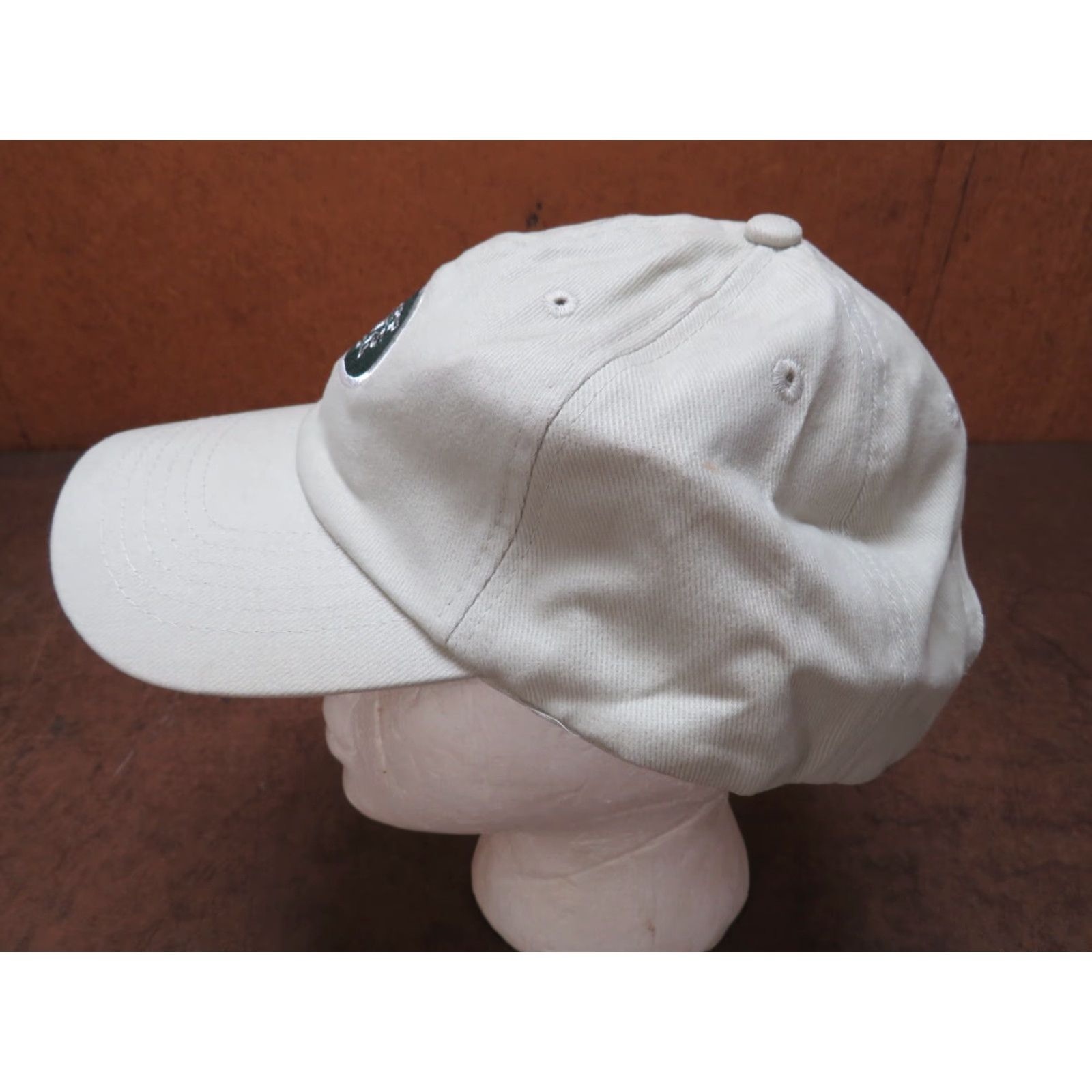 NFL VINTAGE NFL New York Jets Baseball Cap Hat Unworn BeÌge Embroidered Adjustable Men One Size Size ONE SIZE - 3 Thumbnail