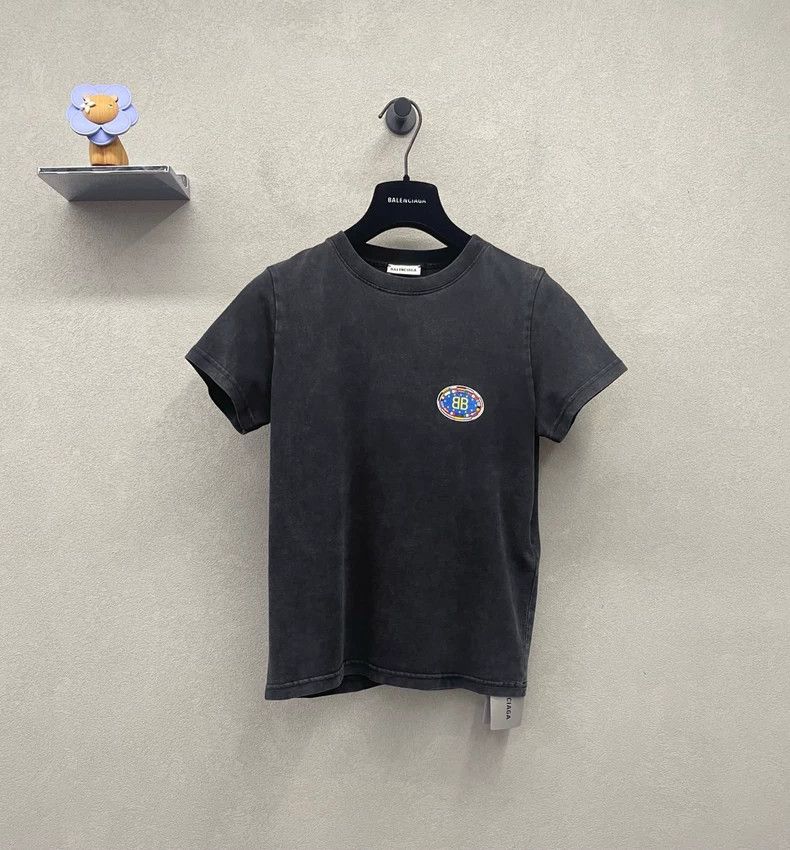 Balenciaga Balenciaga Black short sleeves Size US S / EU 44-46 / 1 - 1 Thumbnail