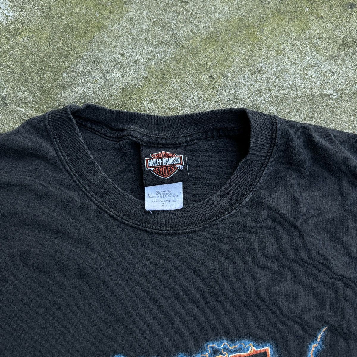 Vintage Vintage Harley Davidson Make Some Noise Lightning Longsleeve Size US XL / EU 56 / 4 - 3 Thumbnail