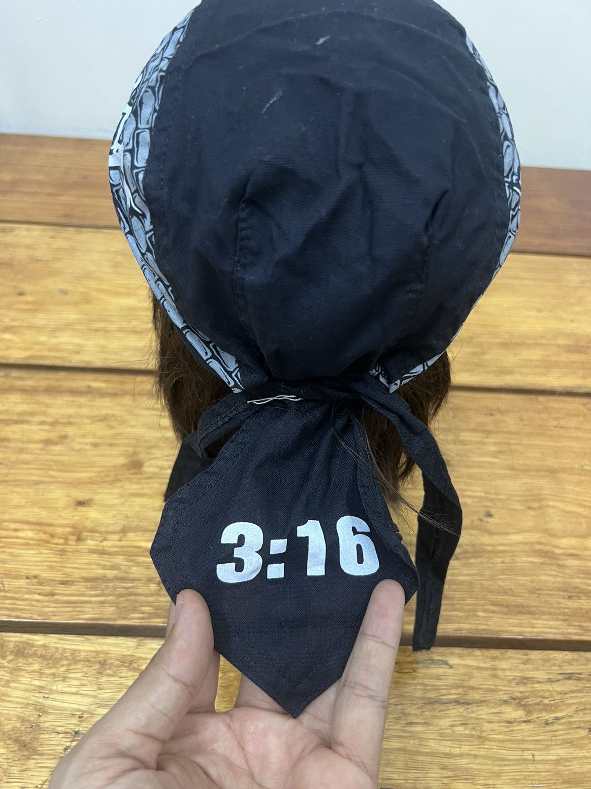 Vintage × WWE Vintage WWE Stone Cold Skull Cap Bandana Steve Austin 3:16🔥 Size ONE SIZE - 4 Thumbnail