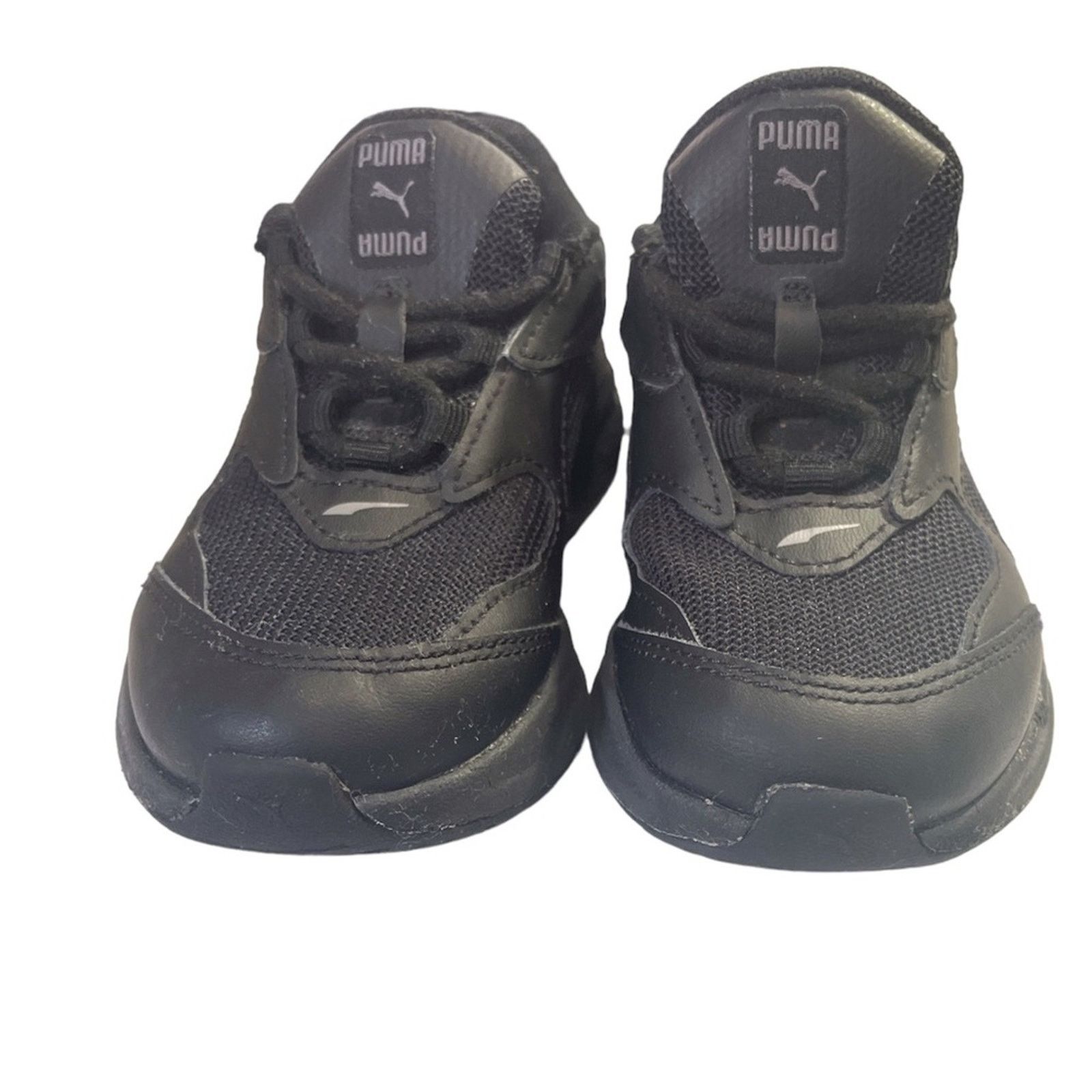 Puma PUMA Toddler RS-Fast Triple Black Sneakers Sz 11c Size US 11 / EU 44 - 2 Thumbnail