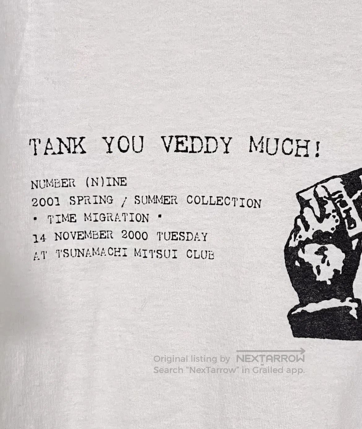 Number (N)ine Number Nine 01SS Runway Special Tee. Size US M / EU 48-50 / 2 - 2 Thumbnail