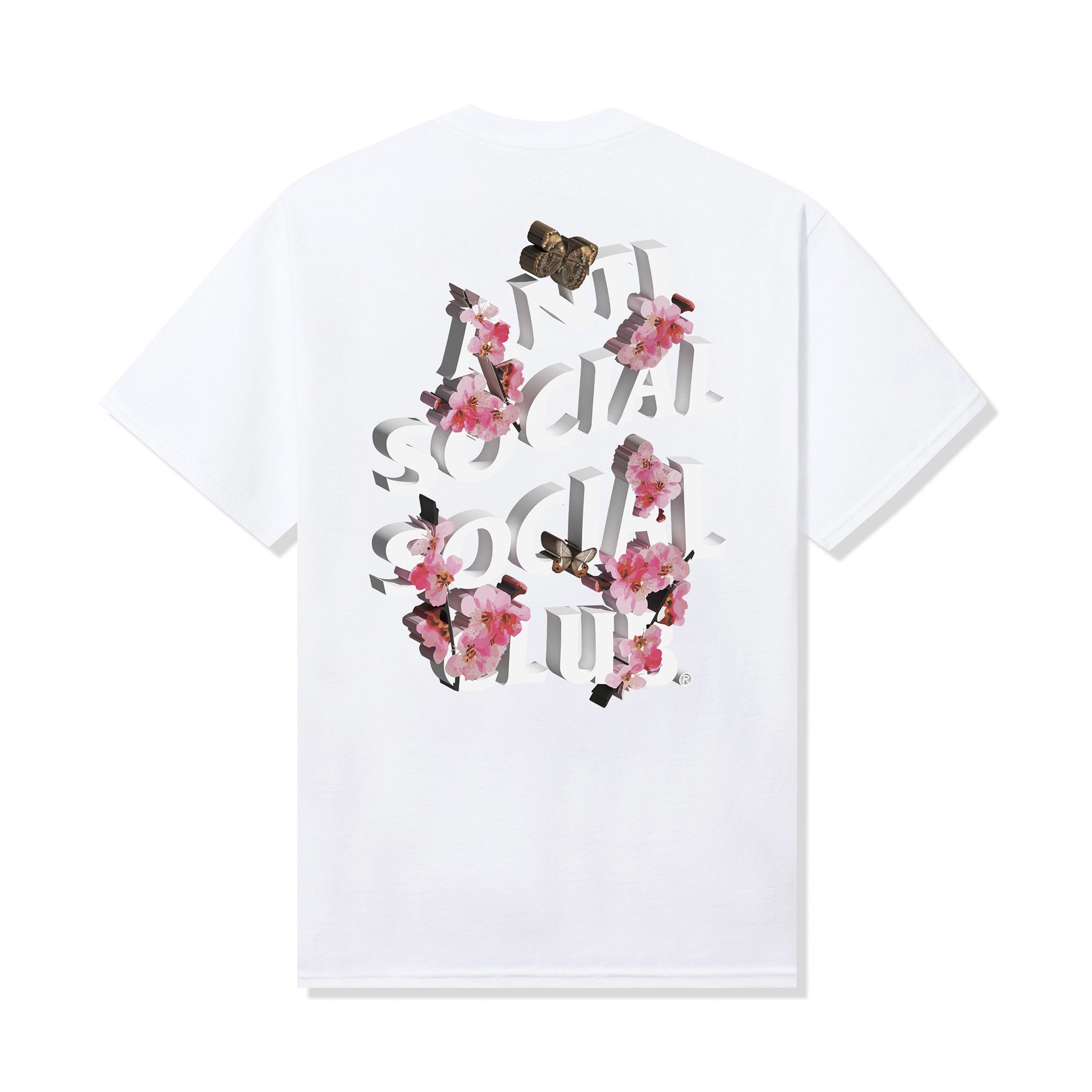 Anti Social Social Club 4K Kkoch Tee White ASSC DS New