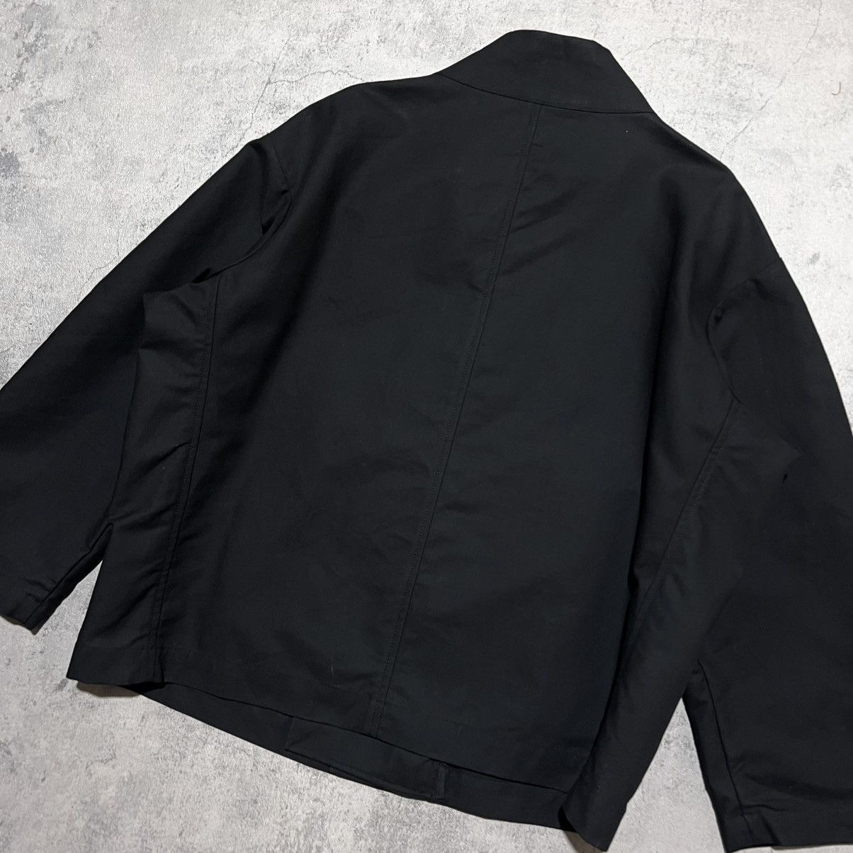 Japanese Brand Helvetica Boxy Jacket AF Agger Lemaire Our Legacy Style Size US XXL / EU 58 / 5 - 6 Thumbnail