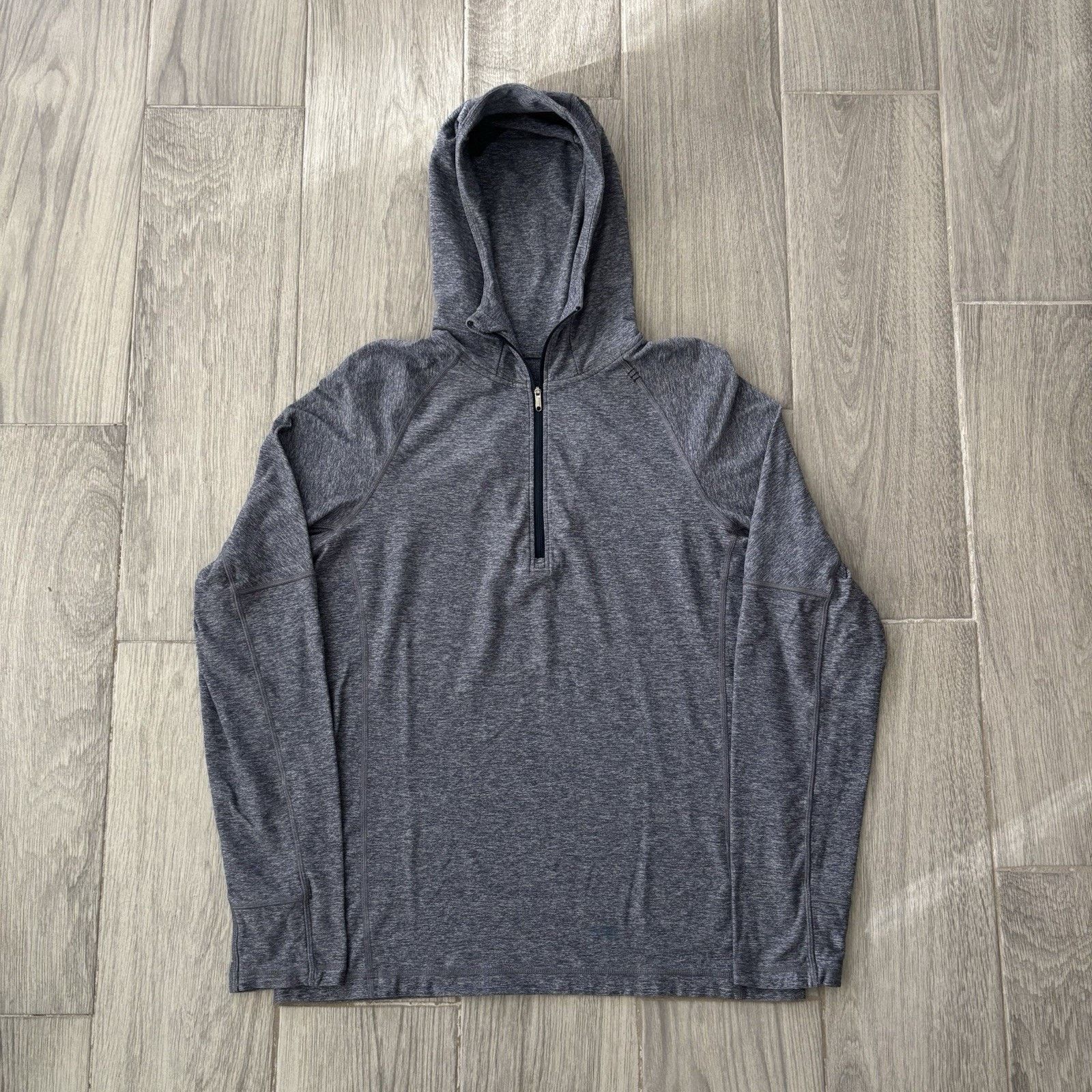 Lululemon Lululemon 1/4 Zip Hoodie Pullover Sweatshirt Women's Large Size L / US 10 / IT 46 - 1 Thumbnail