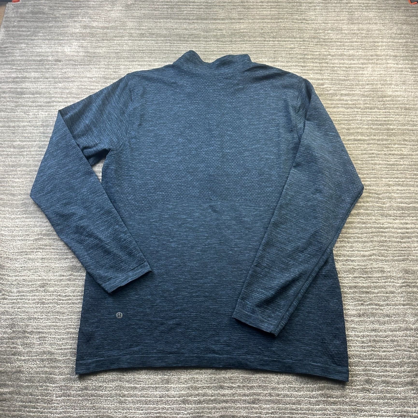 Lululemon Lululemon Sweater Mens Large Blue Half Zip Vent Tech Size US L / EU 52-54 / 3 - 2 Thumbnail