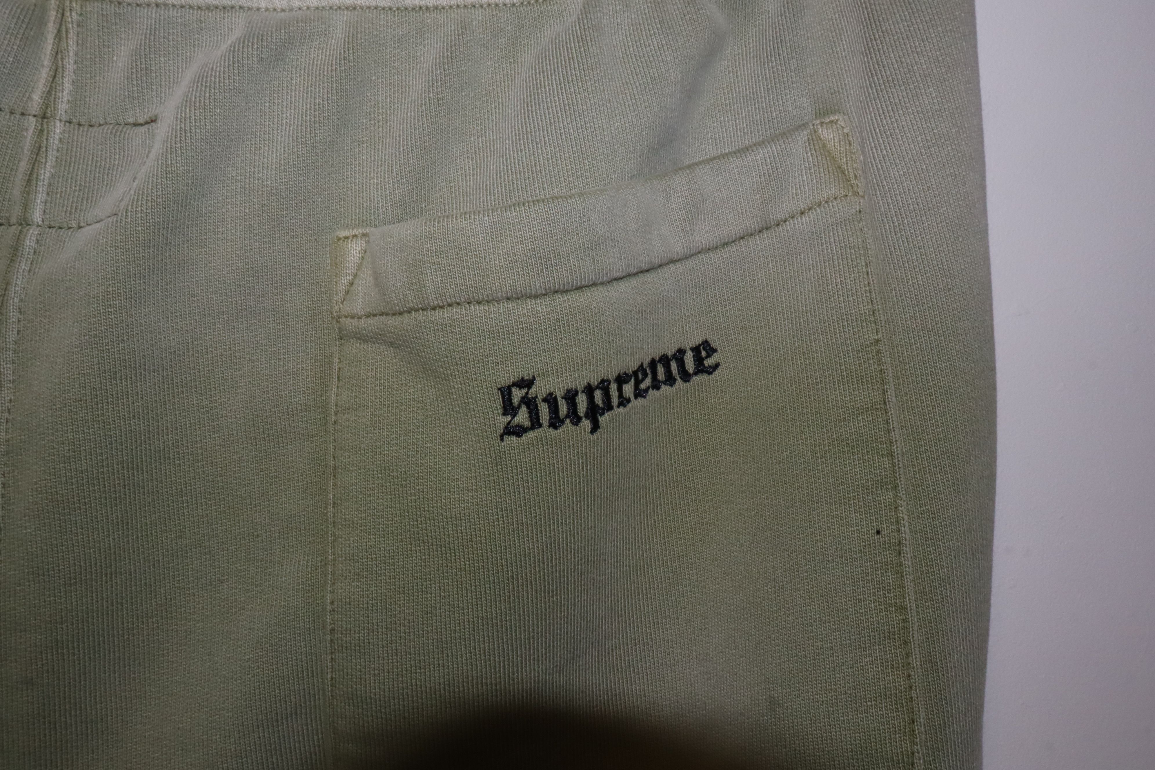 Supreme Washed effect logo sweatpants Size US 32 / EU 48 - 10 Thumbnail