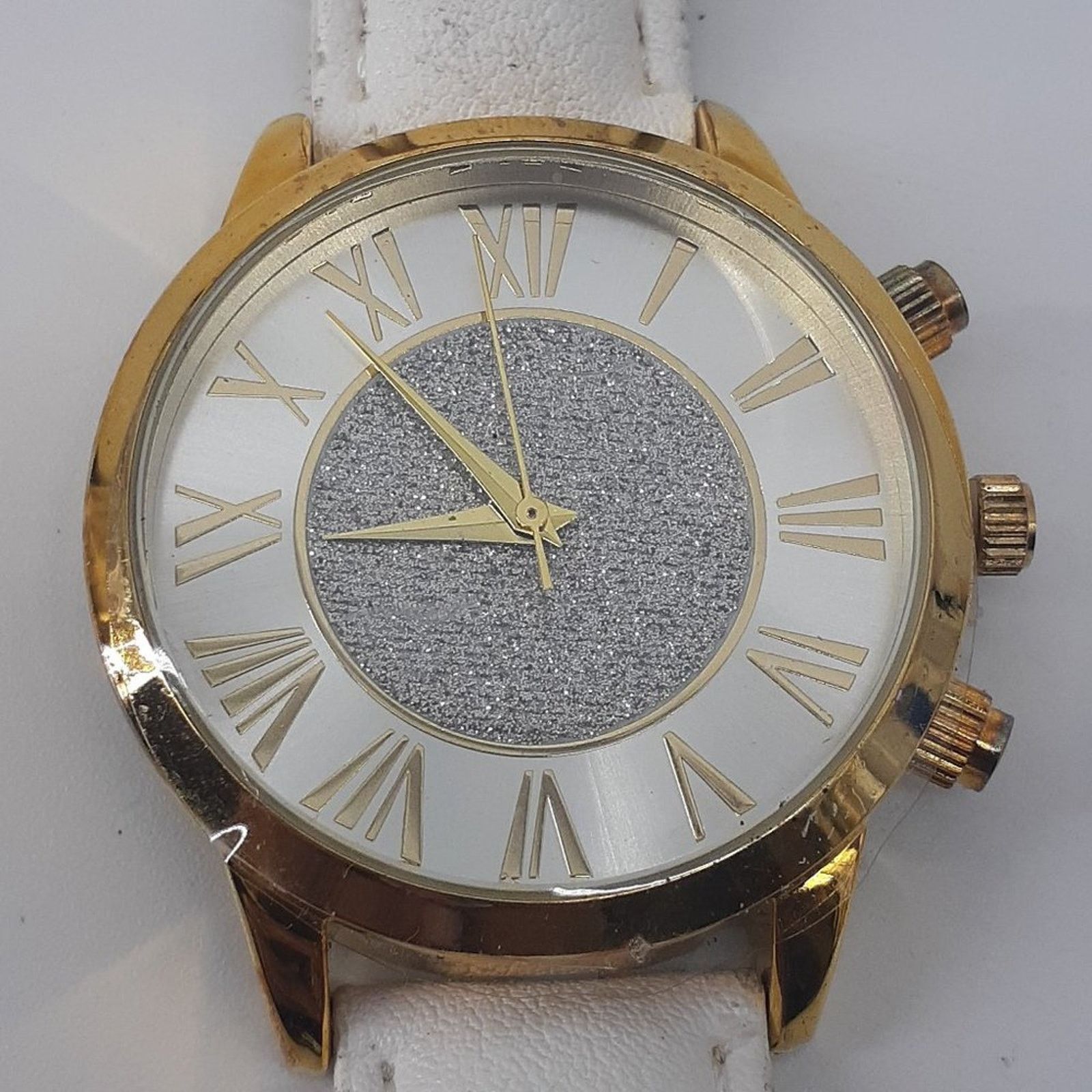 Other Kessaris KS9005 Japan Movement Roman Numerals Glitter White Size ONE SIZE - 3 Thumbnail