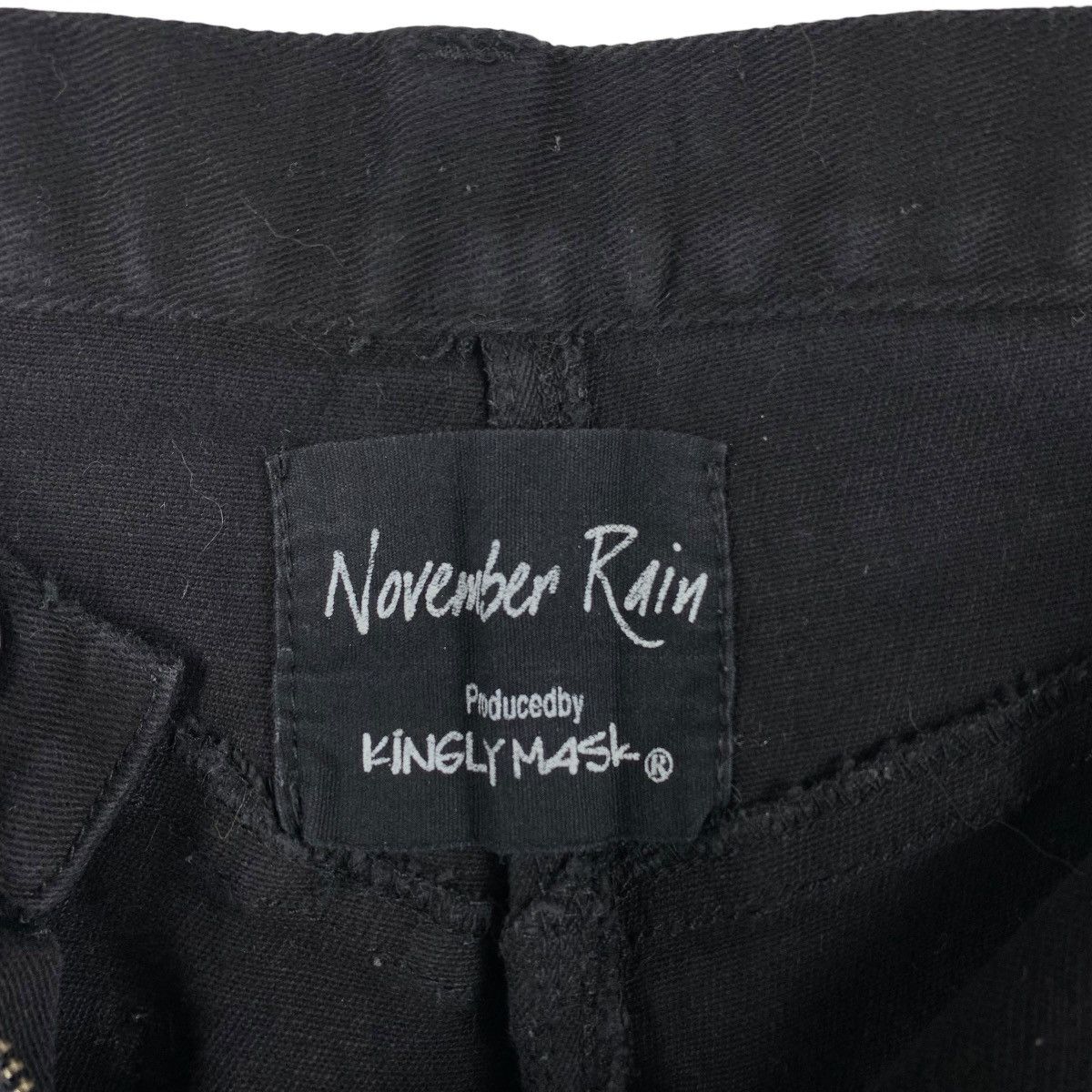 Japanese Brand NOVEMBER RAIN by Kingly mask distressed painted jeans Size US 32 / EU 48 - 3 Thumbnail