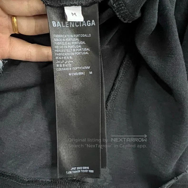 Balenciaga Balenciaga Abstract Logo Print Short Sleeve. Size US M / EU 48-50 / 2 - 3 Thumbnail