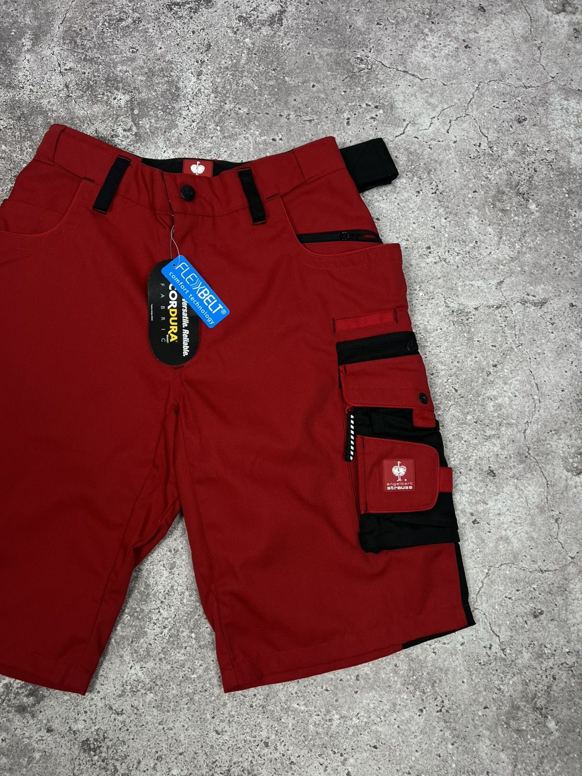 Other NWT Engelbert Strauss Cargo Shorts Multipocket Cordura Size US 30 / EU 46 - 3 Thumbnail