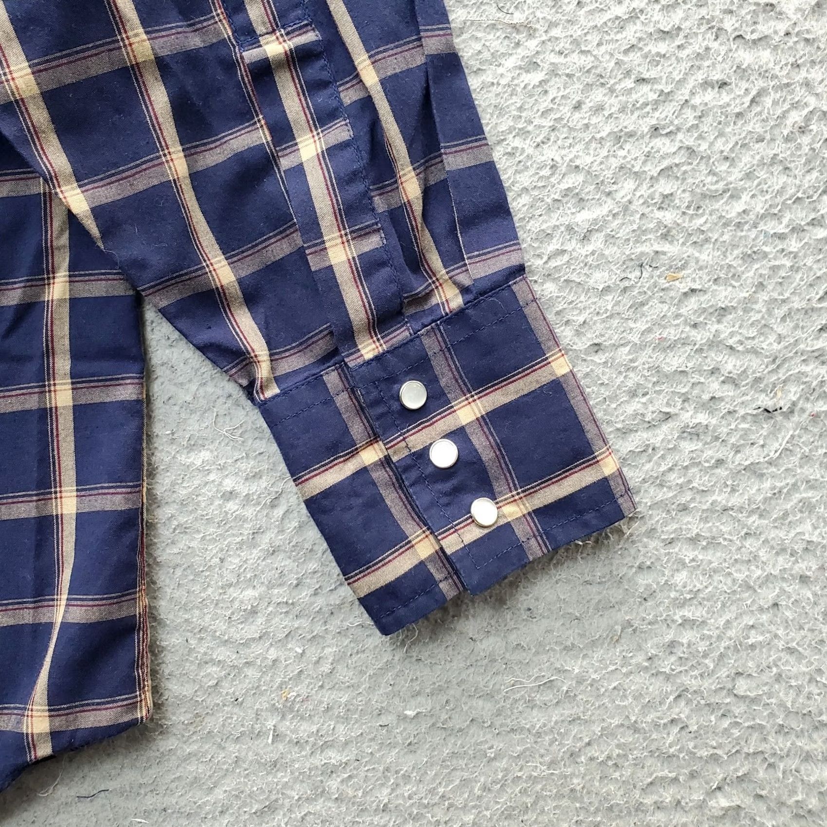 Vintage Plains Western Wear Shirt Mens M Multi Plaid Long Sleeve Button-Down Pearl Snap Size US M / EU 48-50 / 2 - 7 Thumbnail
