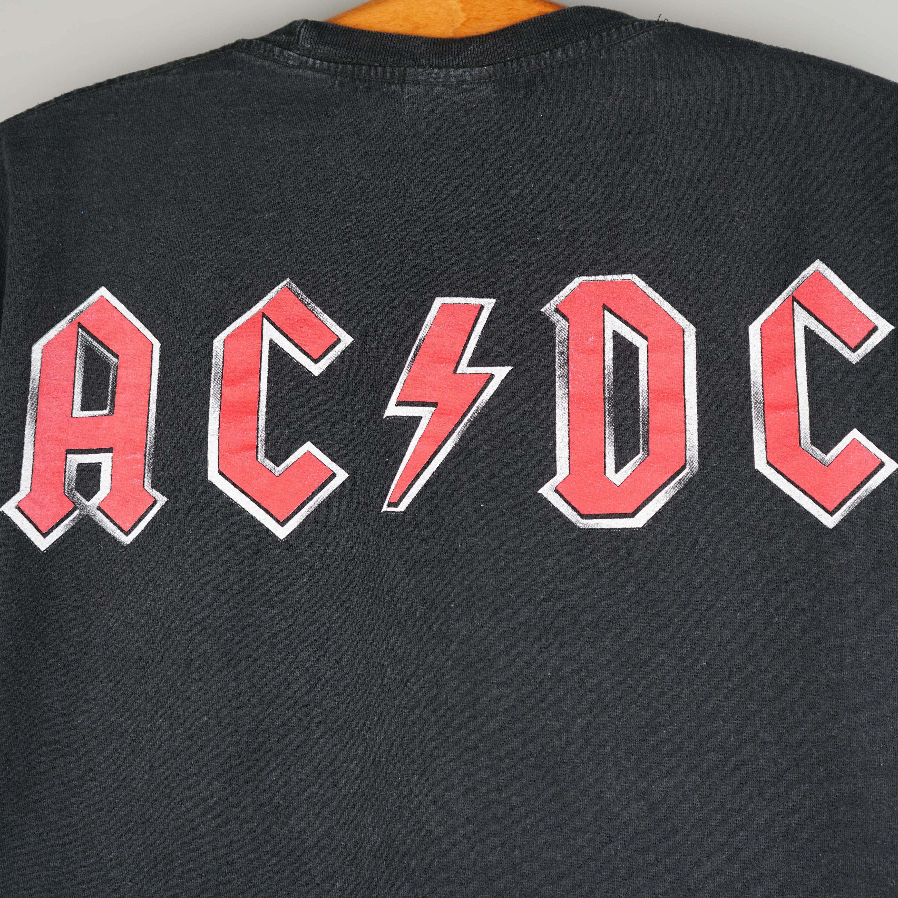 Band Tees × Vintage vintage 2009 ACDC Back In Black T-Shirt Size US XL / EU 56 / 4 - 6 Thumbnail