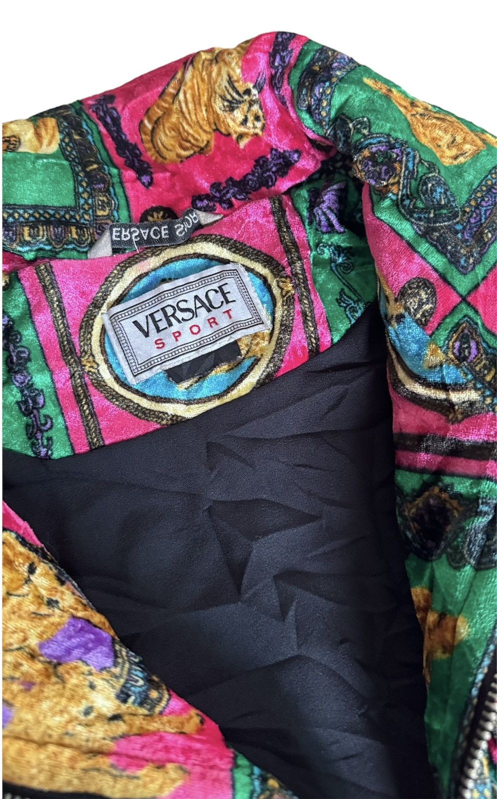 Versace × Vintage Vintage VERSACE DOWN JACKET Size US M / EU 48-50 / 2 - 2 Thumbnail