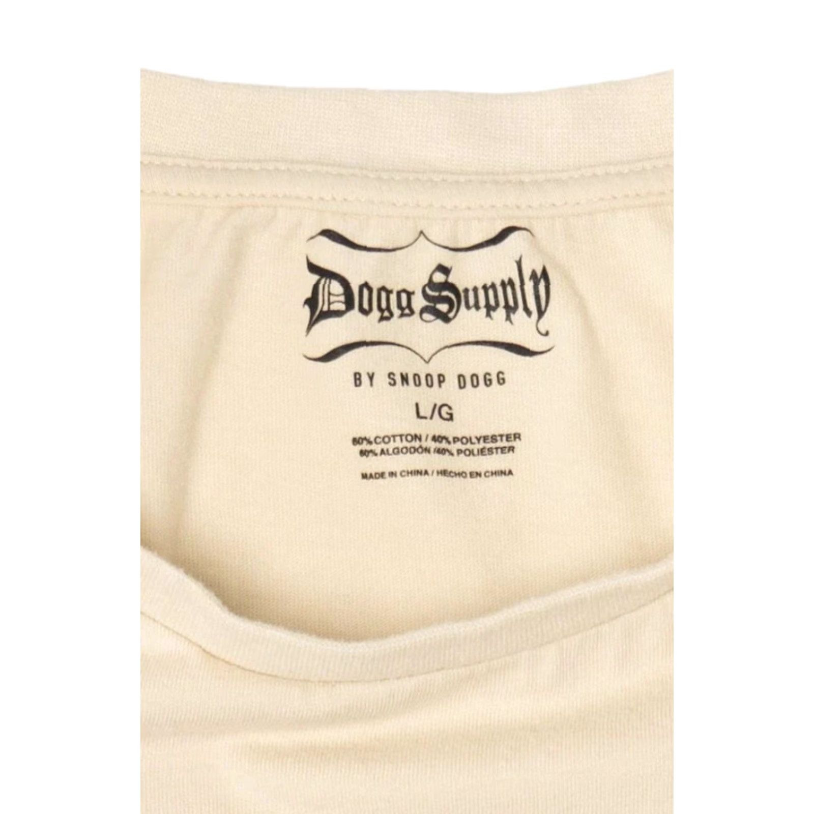 Vintage VINTAGE Snoop Dogg Dogs T-Shirt (2020s) Unisex Adults Large White Short Sleeve Shirt Mens Size US L / EU 52-54 / 3 - 3 Thumbnail