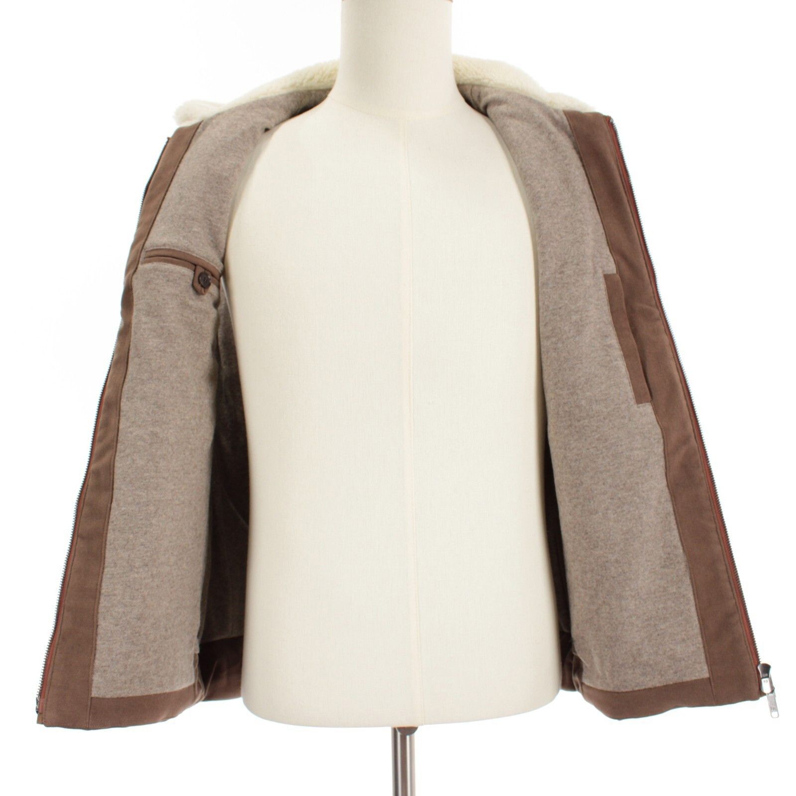 Luciano Barbera Luciano Barbera Vest Size M US In Brown Cotton Size US M / EU 48-50 / 2 - 6 Thumbnail