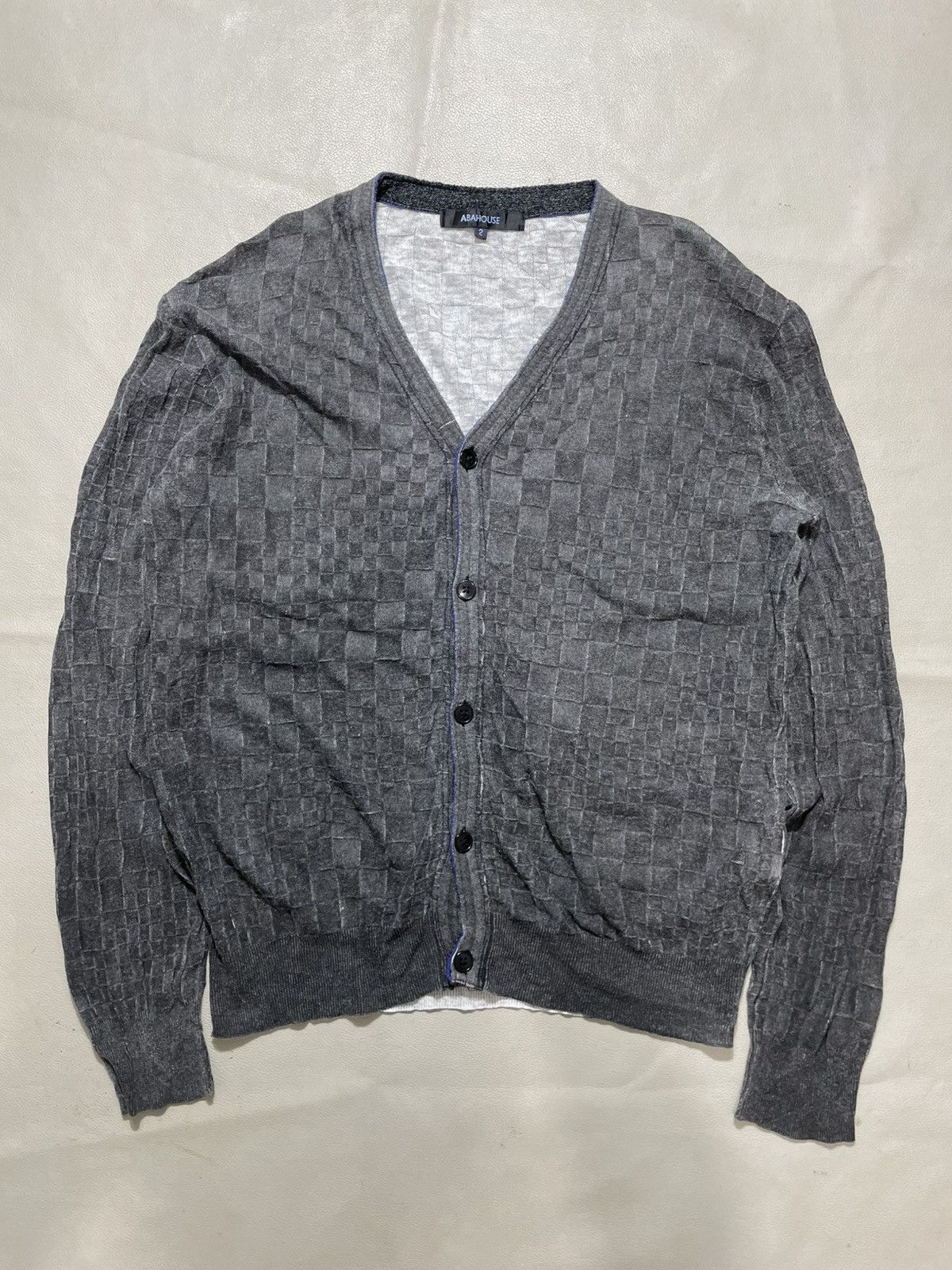 Stonewash Cardigan Patchwork style