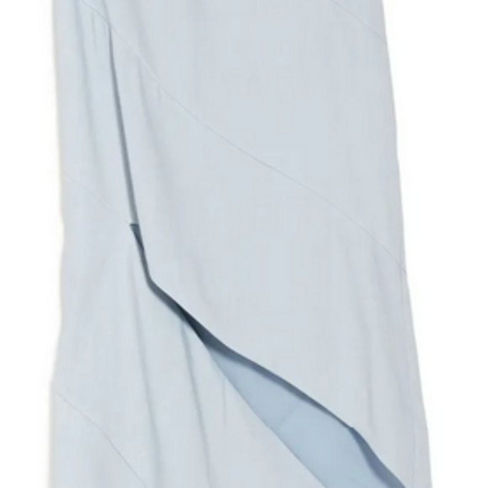 Off-White Off-White Spiral Draping Slit Skirt Baby Blue size 6 Size 28" / US 6 / IT 42 - 5 Thumbnail