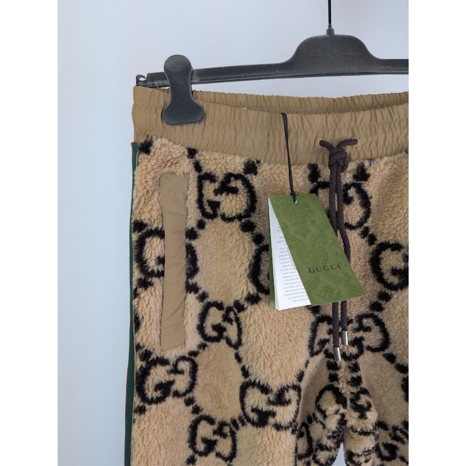 Gucci o1rshd1 GG Jacquard Jogging Pant & Sweatpants in Camel Size US 32 / EU 48 - 6 Thumbnail