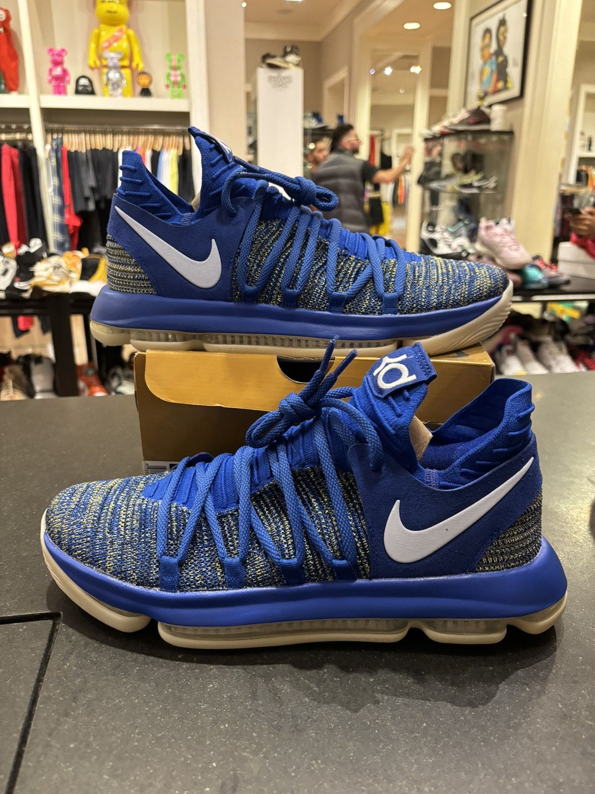 Nike KD 10 Racer Blue Grailed