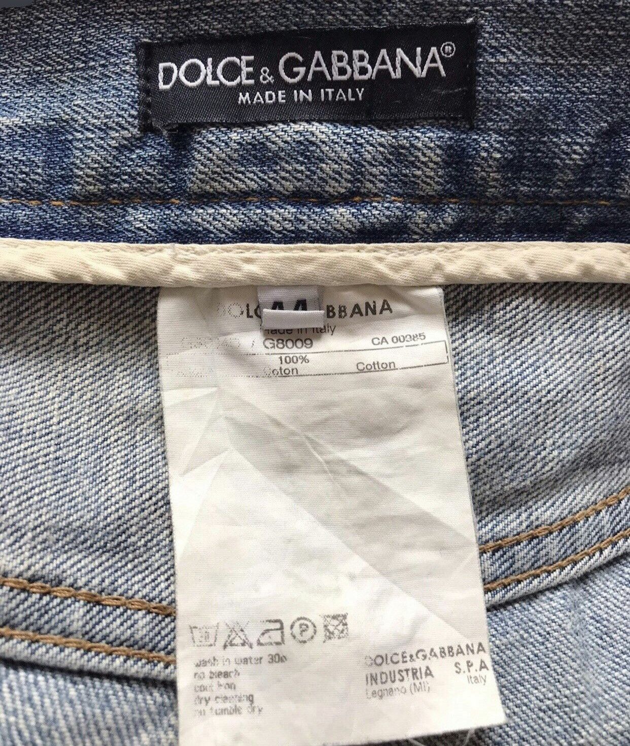 Dolce & Gabbana DOLCE&GABBANA CRASH DAMAGED DISTRESSED JEANS Size US 31 - 8 Thumbnail