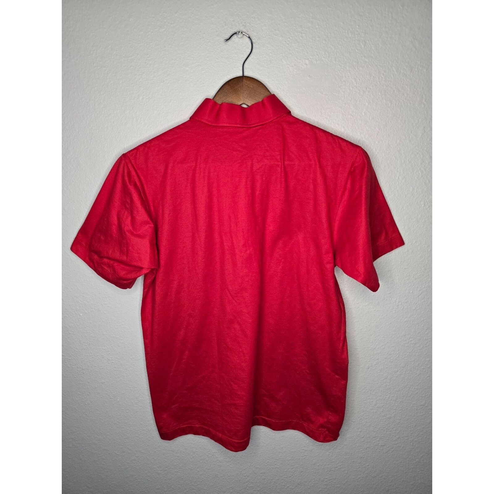 Puritan Vintage Womens Puritan Polo Medium Red short Sleeve Shirt Size M / US 6-8 / IT 42-44 - 8 Thumbnail