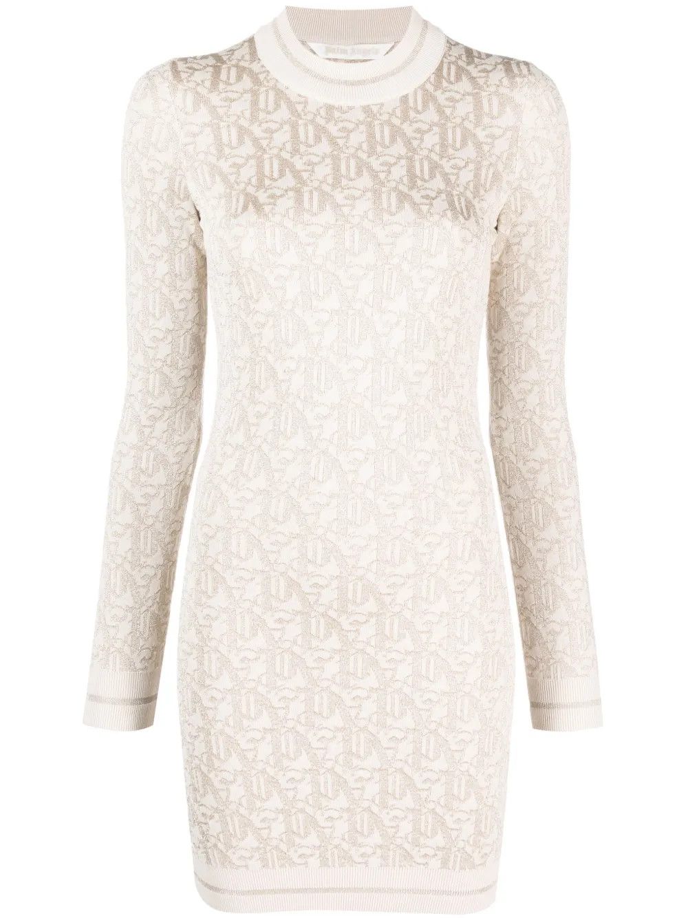 Palm Angels o1y1125 Mini Dress in Beige Size XS / US 0-2 / IT 36-38 - 1 Thumbnail