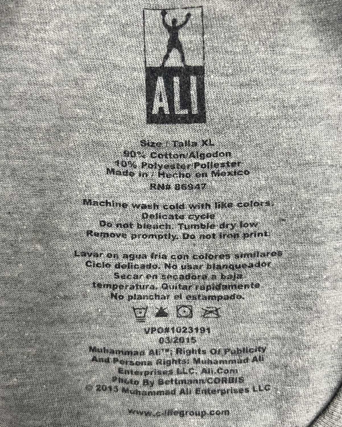 Vintage VINTAGE MUHAMMAD ALI SHIRT Size US XL / EU 56 / 4 - 7 Thumbnail