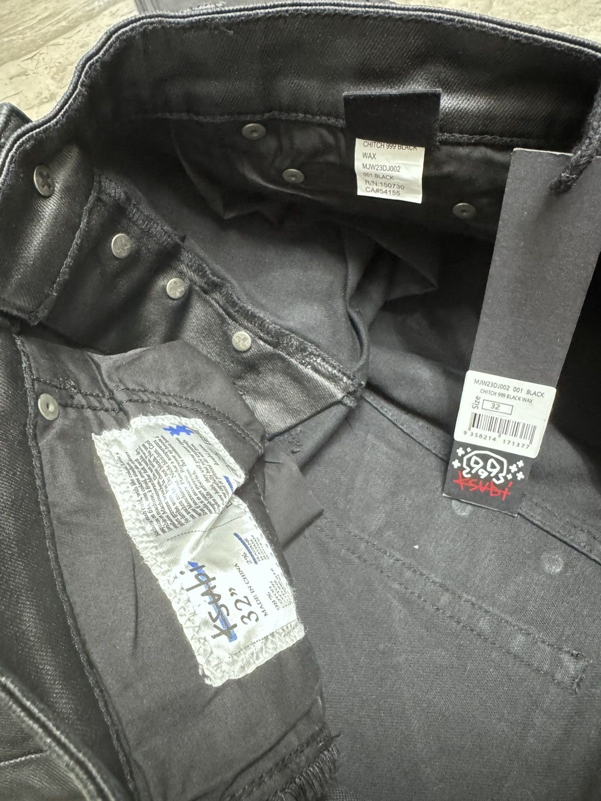 999 Club × Ksubi Chitch 999 Black Wax Size US 32 / EU 48 - 11 Thumbnail
