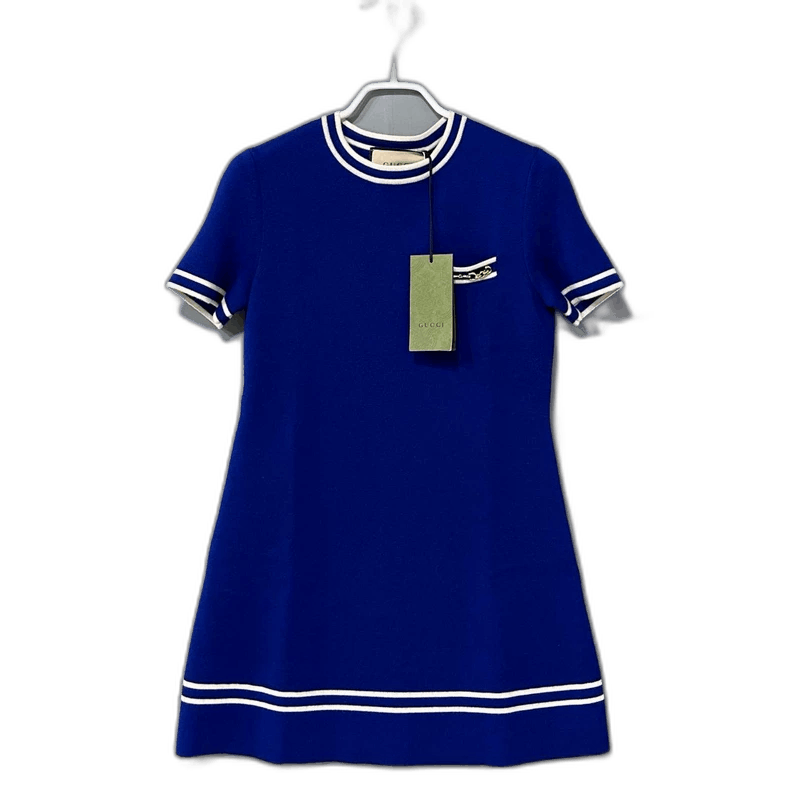 Gucci Gucci Logo Knit Dress with Tag Size XXS / US 00 / IT 34 - 1 Thumbnail