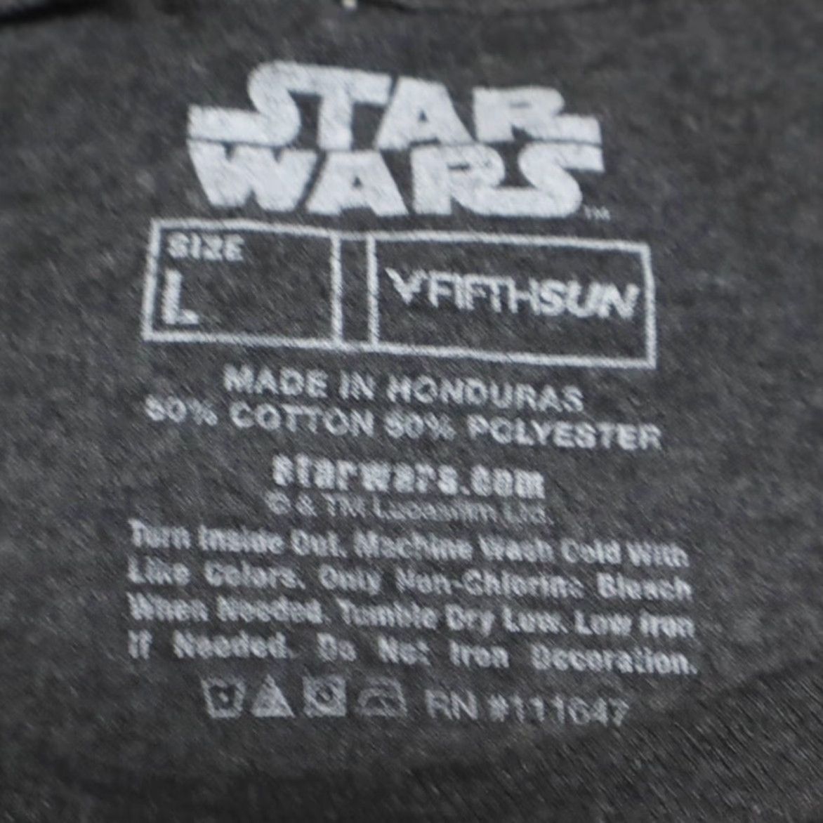 Star Wars **Star Wars X-Wing Fighter Solid Charcoal Men's L T-Shirt** User: **Star Wars X-Wing Fighter Men's L Solid Charcoal T-Shirt** Size US L / EU 52-54 / 3 - 5 Thumbnail