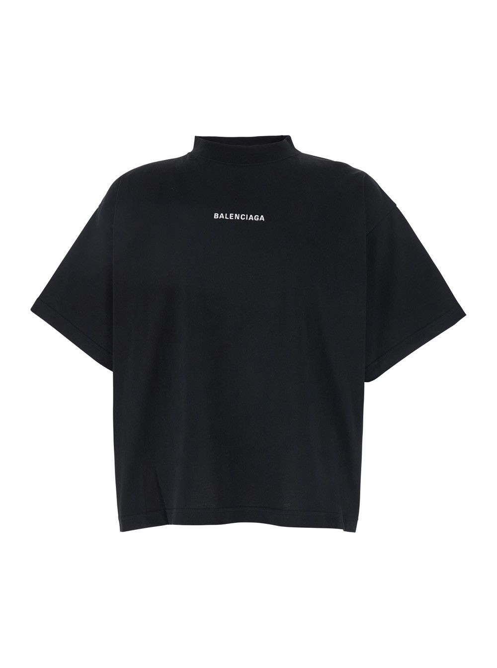 Balenciaga Charcoal Cotton Oversize Tbilisi T-Shirt | Grailed
