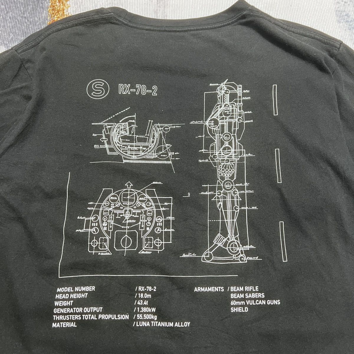 Anime GUNDAM ANIMA TEE Size US L / EU 52-54 / 3 - 5 Thumbnail