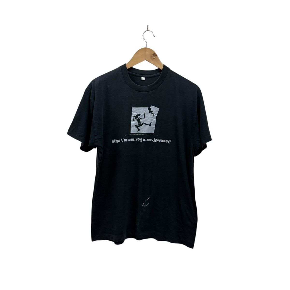 Anime Vintage Star Wars Racer Sega Japan Promo Lucasfilm Tshirt Size US L / EU 52-54 / 3 - 1 Thumbnail