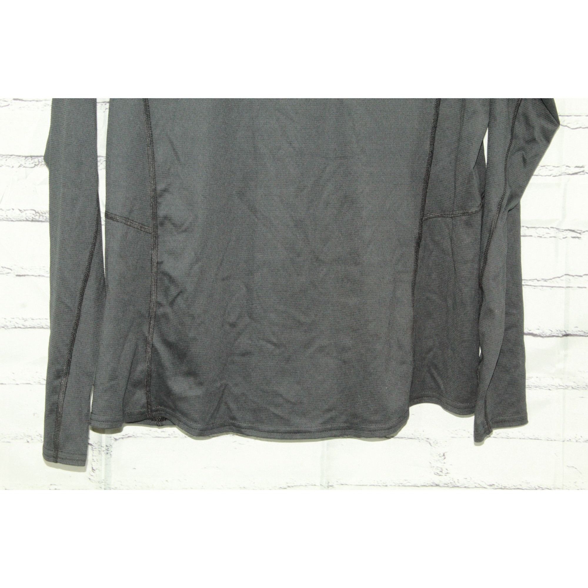 L.L. Bean LL Bean Men's Midweight Base Layer Quarter Zip Black Stretch Size US L / EU 52-54 / 3 - 8 Thumbnail