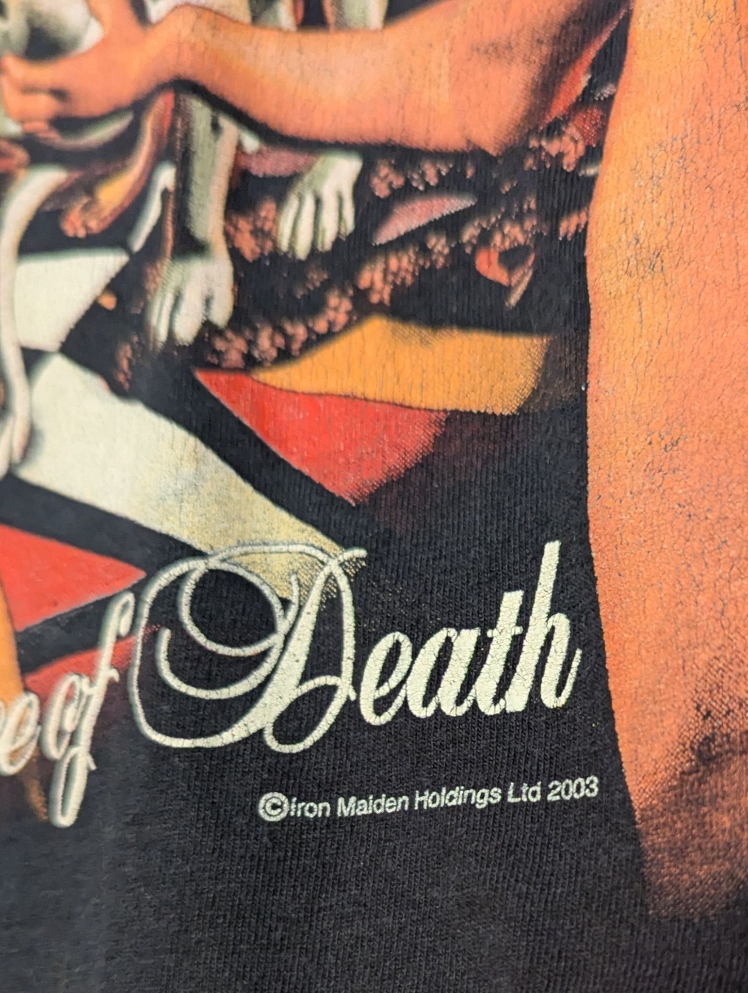 Iron Maiden Iron Maiden “Dance of Death” World Tour 2003–2004 T-Shirt Size US L / EU 52-54 / 3 - 6 Thumbnail