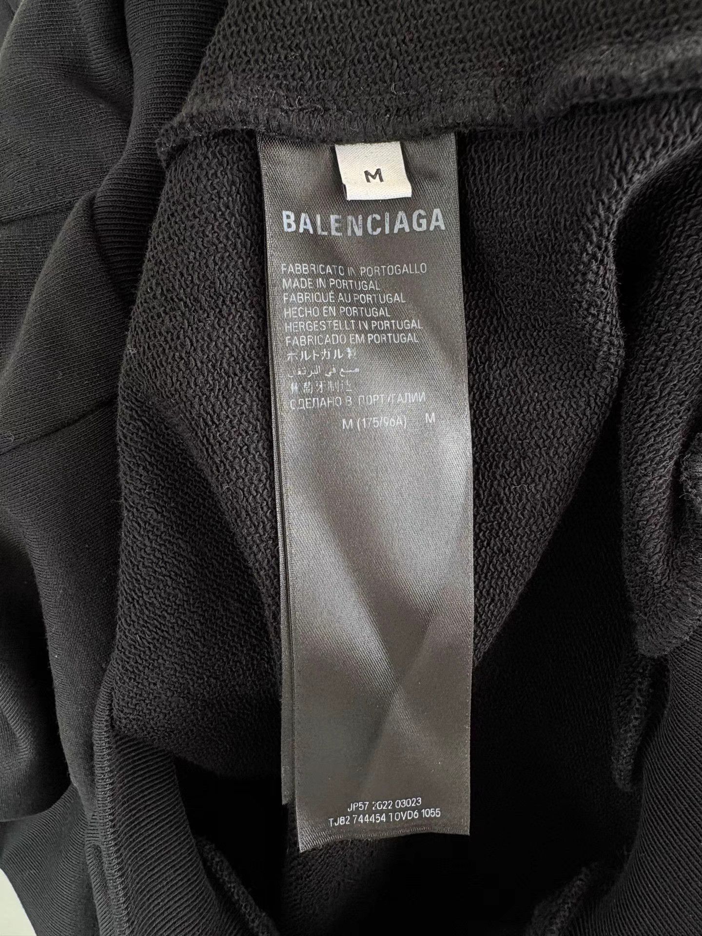 Balenciaga BALENCIAGA Black Zip-Up Jacket Fridge Magnet Size US M / EU 48-50 / 2 - 5 Thumbnail