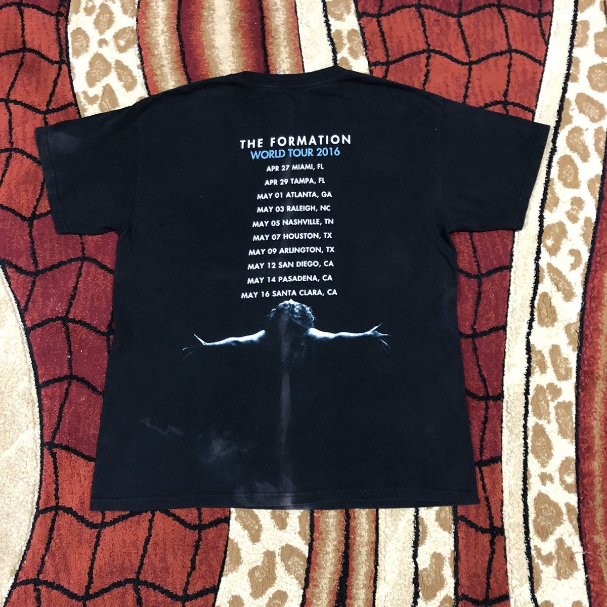 Band Tees Vintage Beyonce The Formation Tour T Shirt Size US L / EU 52-54 / 3 - 3 Thumbnail
