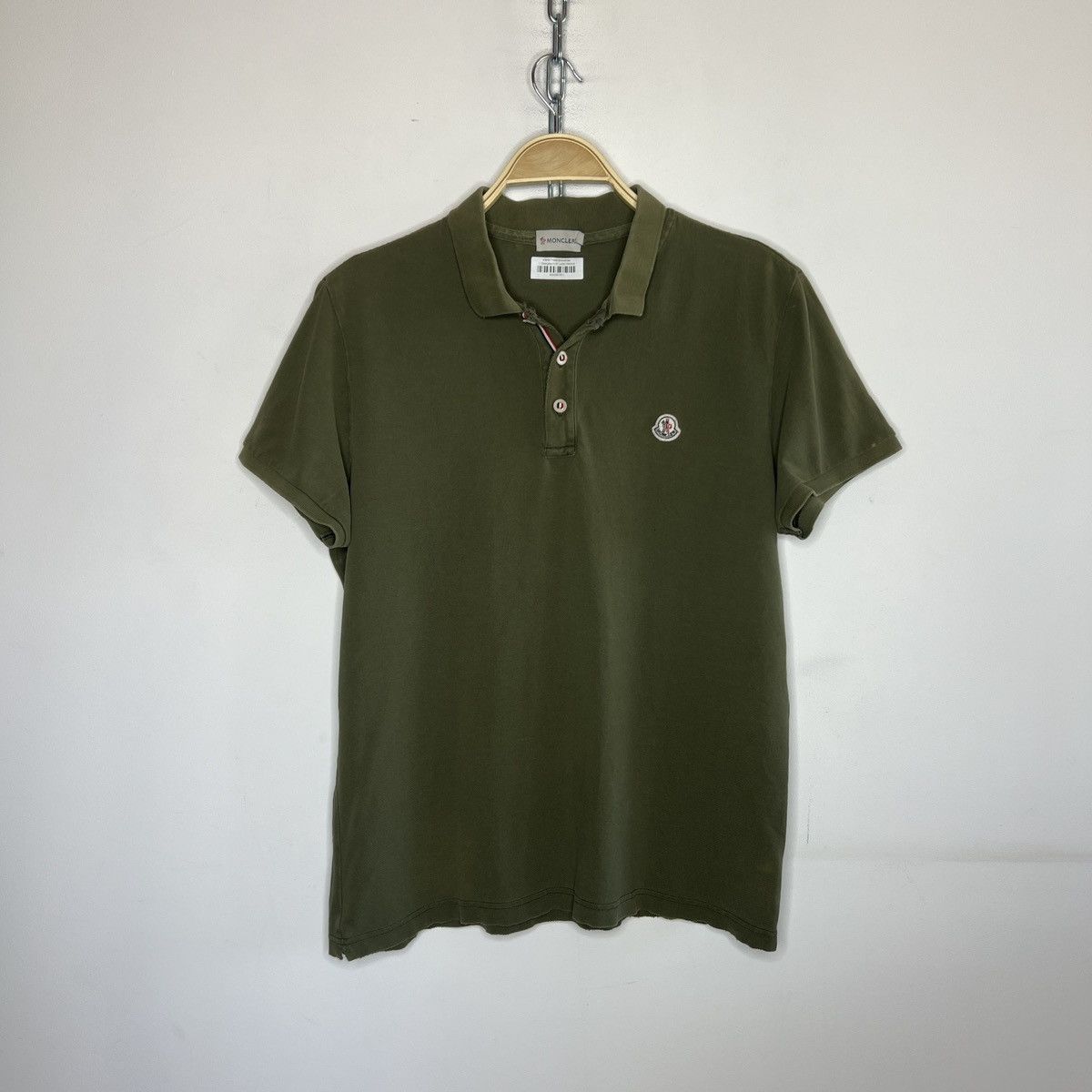 Moncler Moncler Polo Shirt Size US M / EU 48-50 / 2 - 1 Thumbnail