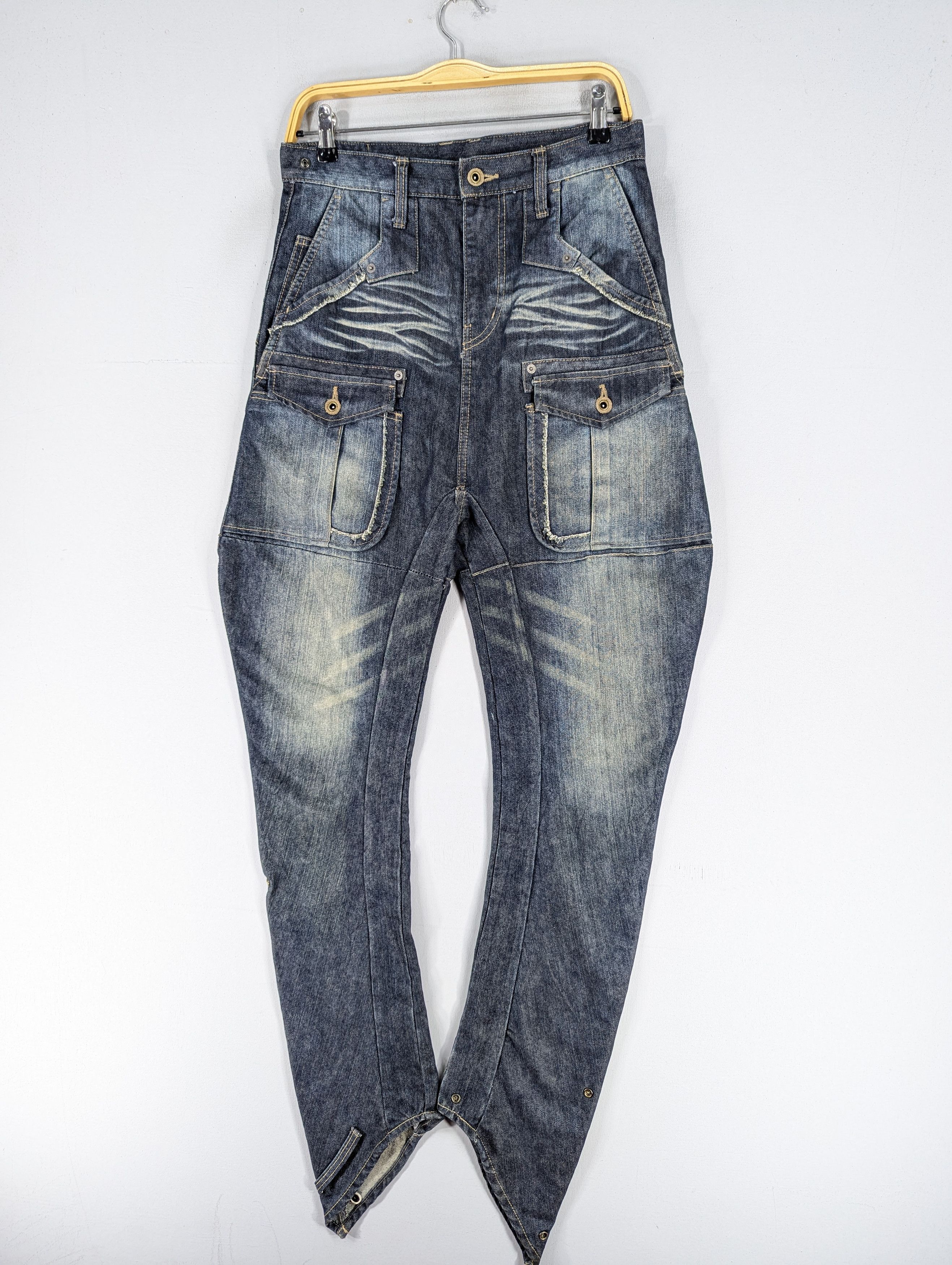 PPFM ❗RARE❗PPFM Destruct Product J Cut Jeans Size US 30 / EU 46 - 2 Thumbnail