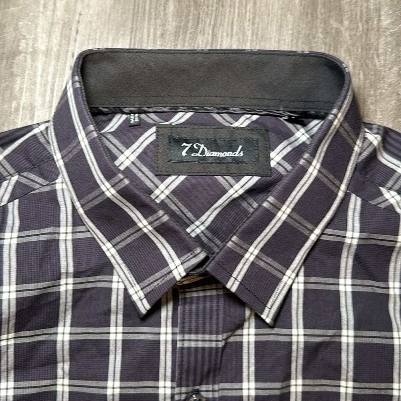 7Diamonds 7 Diamonds Fit The Truth Long Sleeve Button Down - XL Size US XL / EU 56 / 4 - 6 Thumbnail