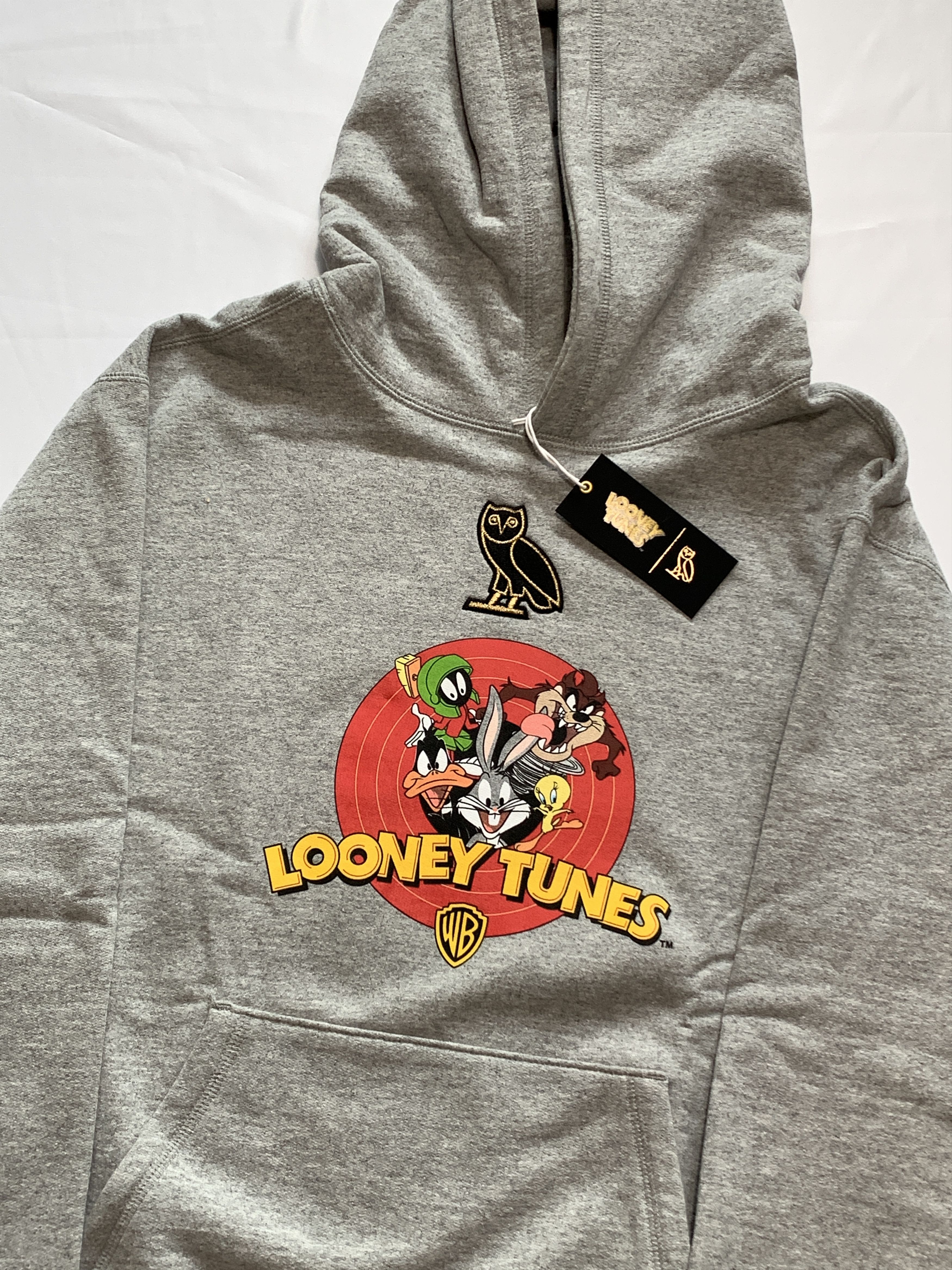 Drake OVO x Looney Tunes Classic Owl Hoodie grey Size US L / EU 52-54 / 3 - 2 Thumbnail
