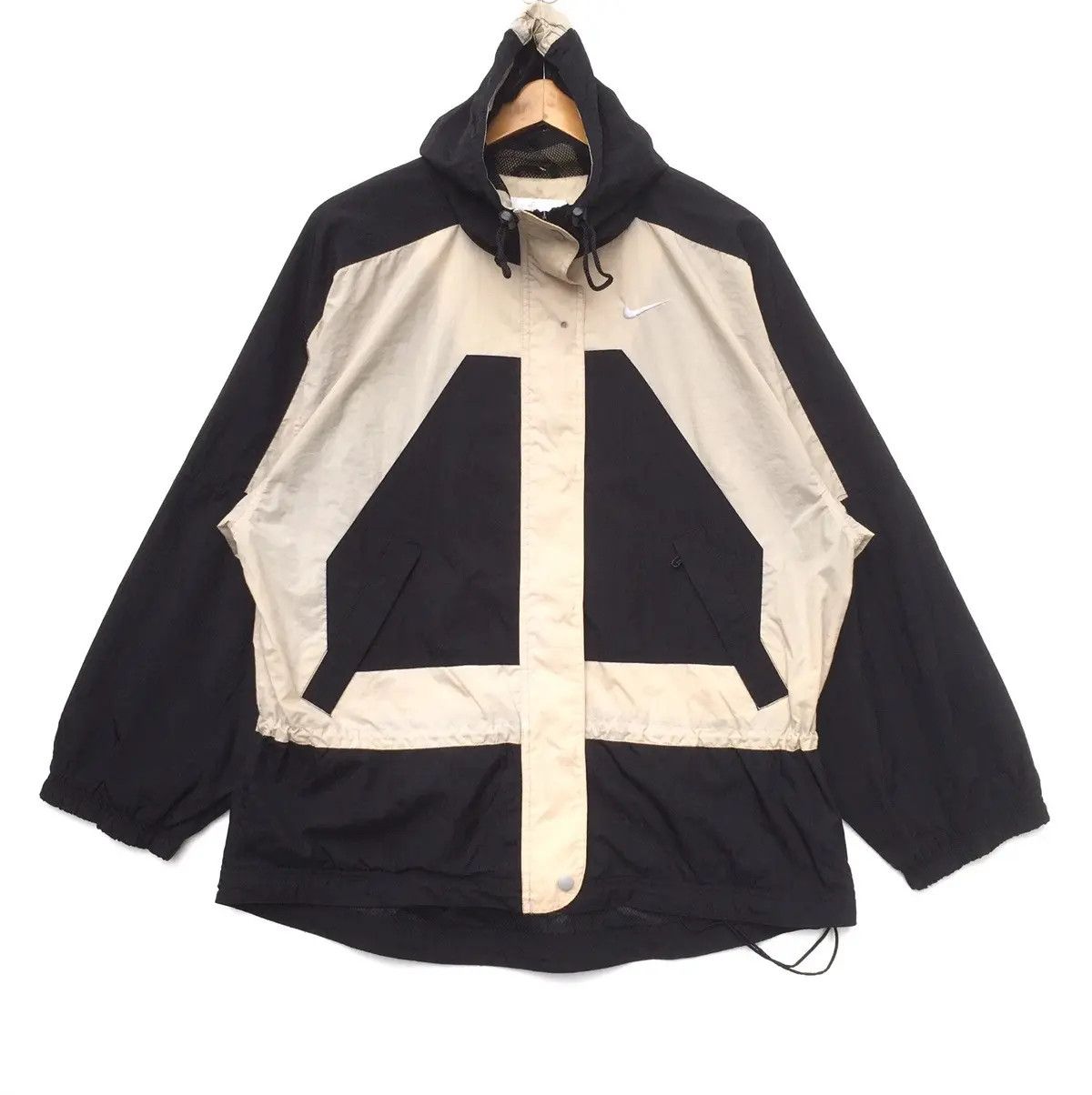 Nike Vintage 90s Nike Swoosh Medium Logo Zipper Jacket | M | Swag Size US L / EU 52-54 / 3 - 1 Thumbnail