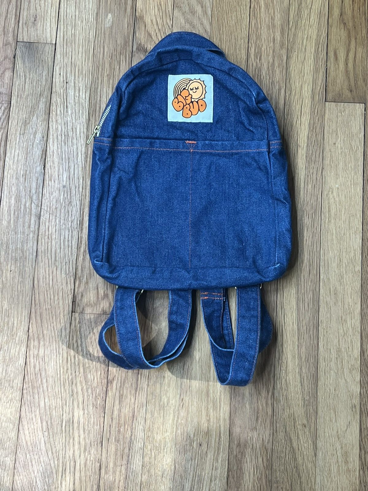Other Big Bud Press Mini Backpack Denim & Orange Bag Size ONE SIZE - 4 Thumbnail