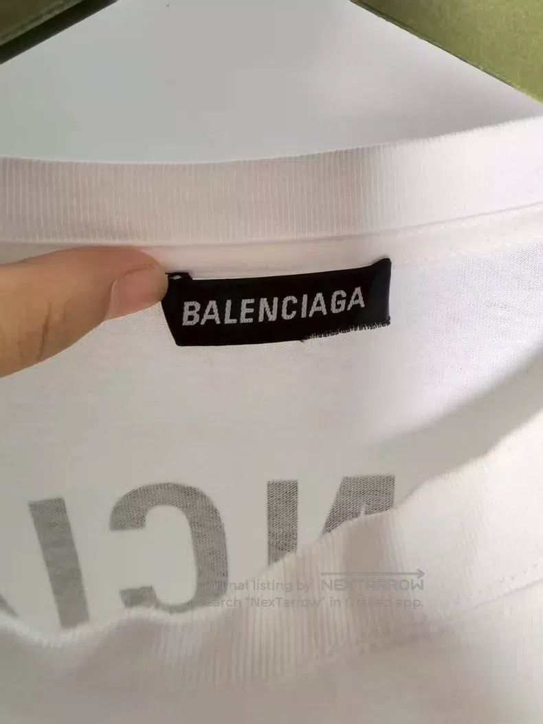 Balenciaga Balenciaga Letter Logo Short Sleeve Size US M / EU 48-50 / 2 - 3 Thumbnail