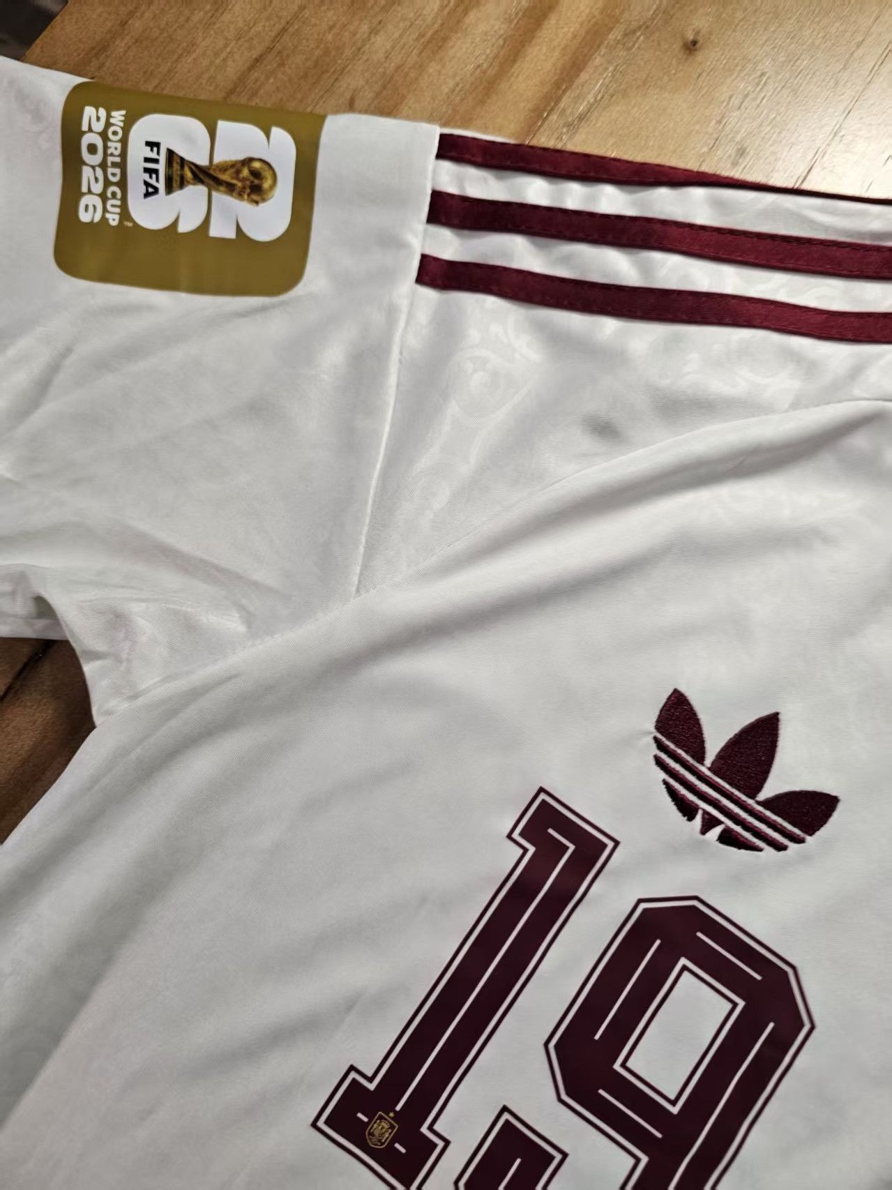 Other 2026 World Cup Spain #19 Lamine Yamal Jersey Away Size US M / EU 48-50 / 2 - 4 Thumbnail