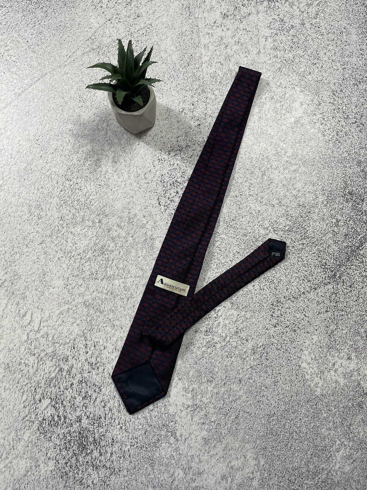 Aquascutum Aquascutum Silk Tie Size ONE SIZE - 5 Thumbnail