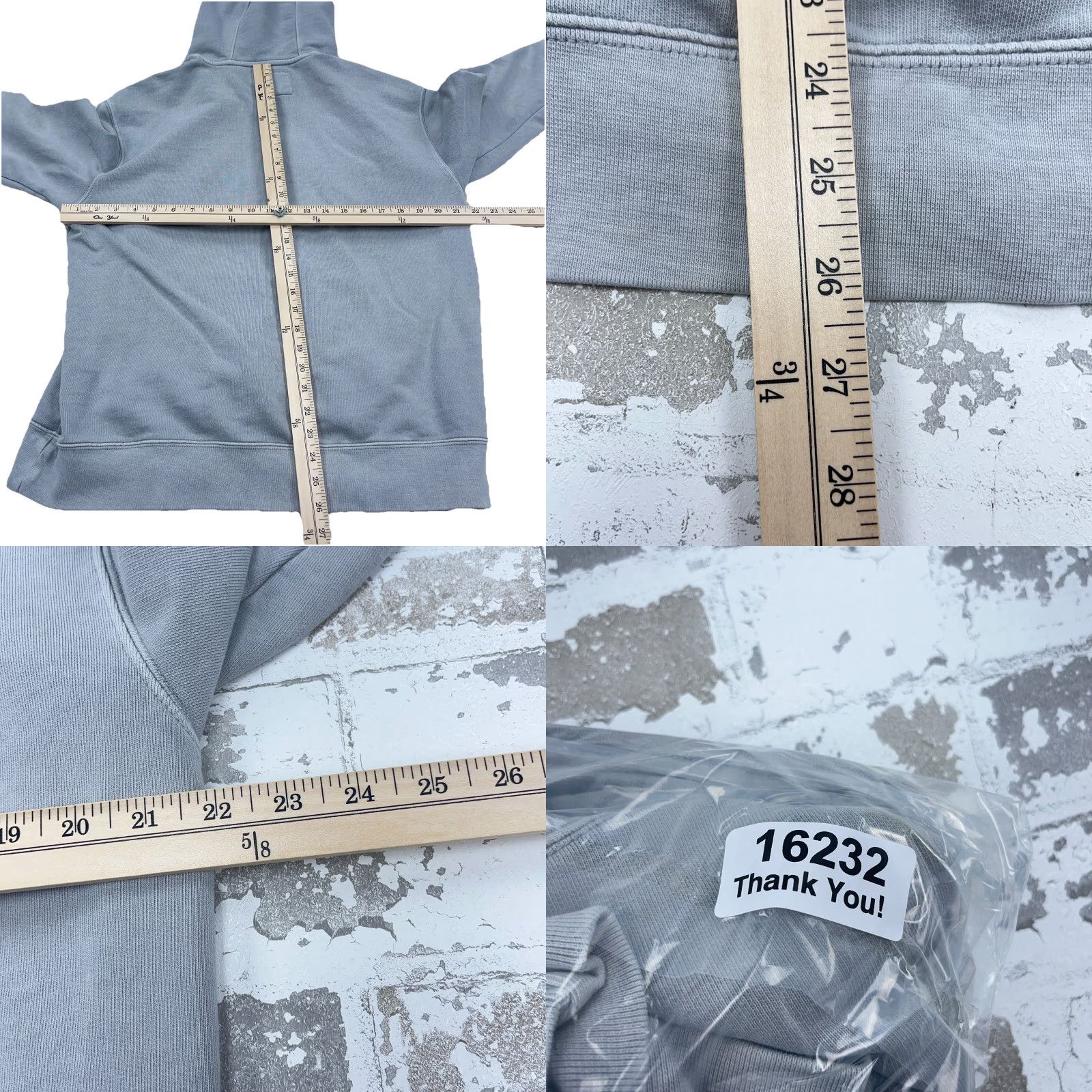 American Eagle Outfitters American Eagle Hoodie Men L Gray Sweatshirt Heavy Cotton Retro AEO Size US L / EU 52-54 / 3 - 8 Thumbnail