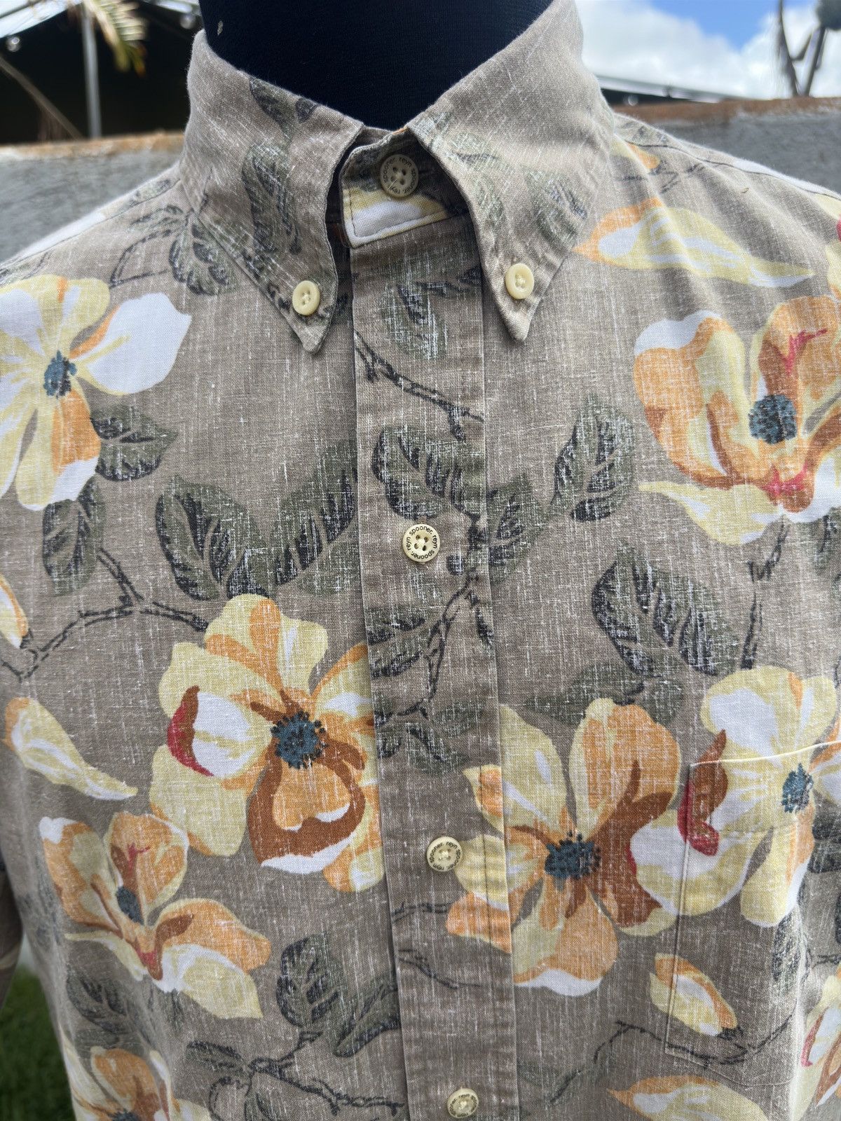 Reyn Spooner PreOwned Reyn Spooner Multicolored Hawaiian Print Men's L Size US L / EU 52-54 / 3 - 3 Thumbnail