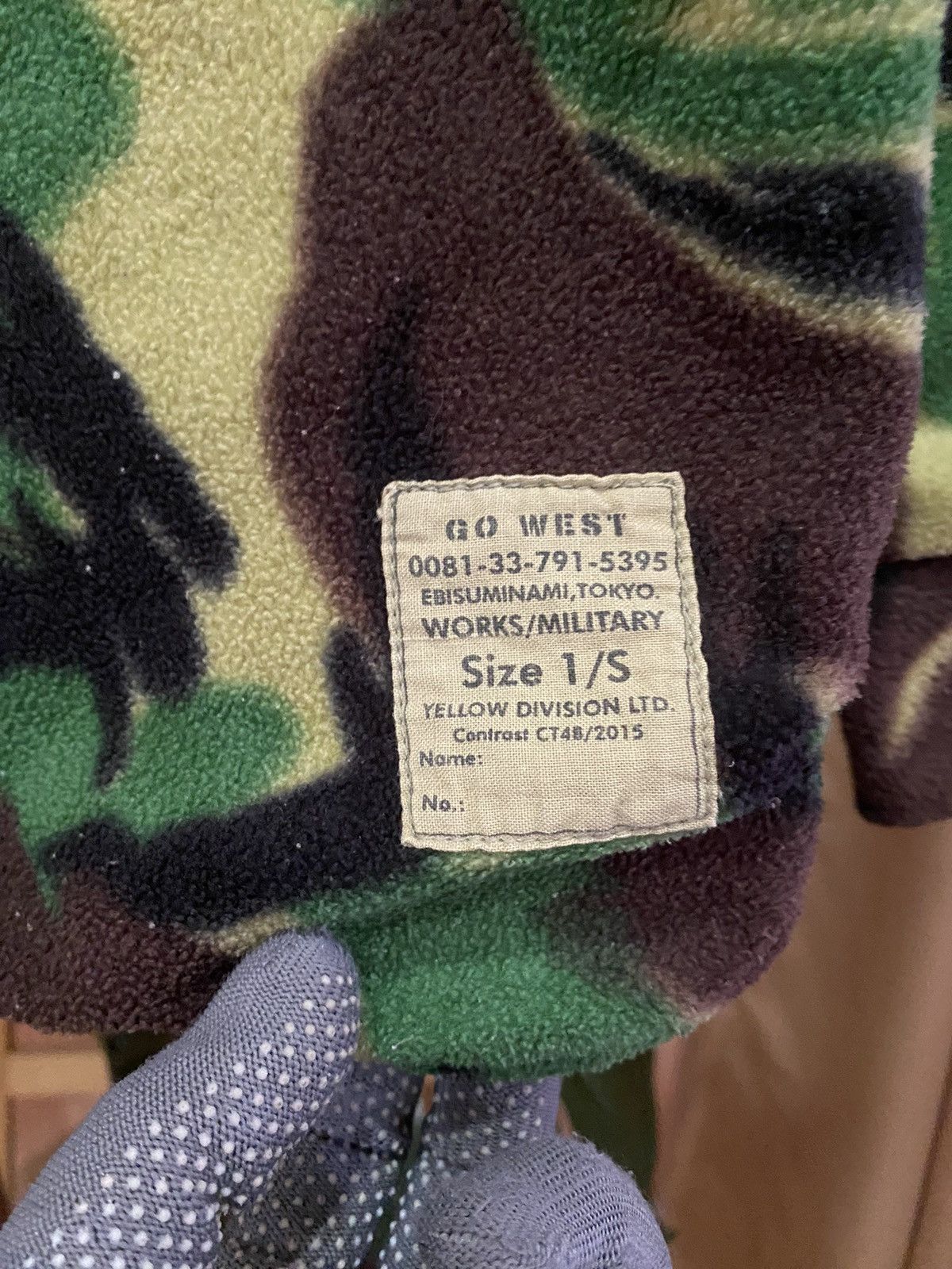 Japanese Brand GO WEST Reversible Camo Fleece Jacket Military-Inspired Size US M / EU 48-50 / 2 - 4 Thumbnail
